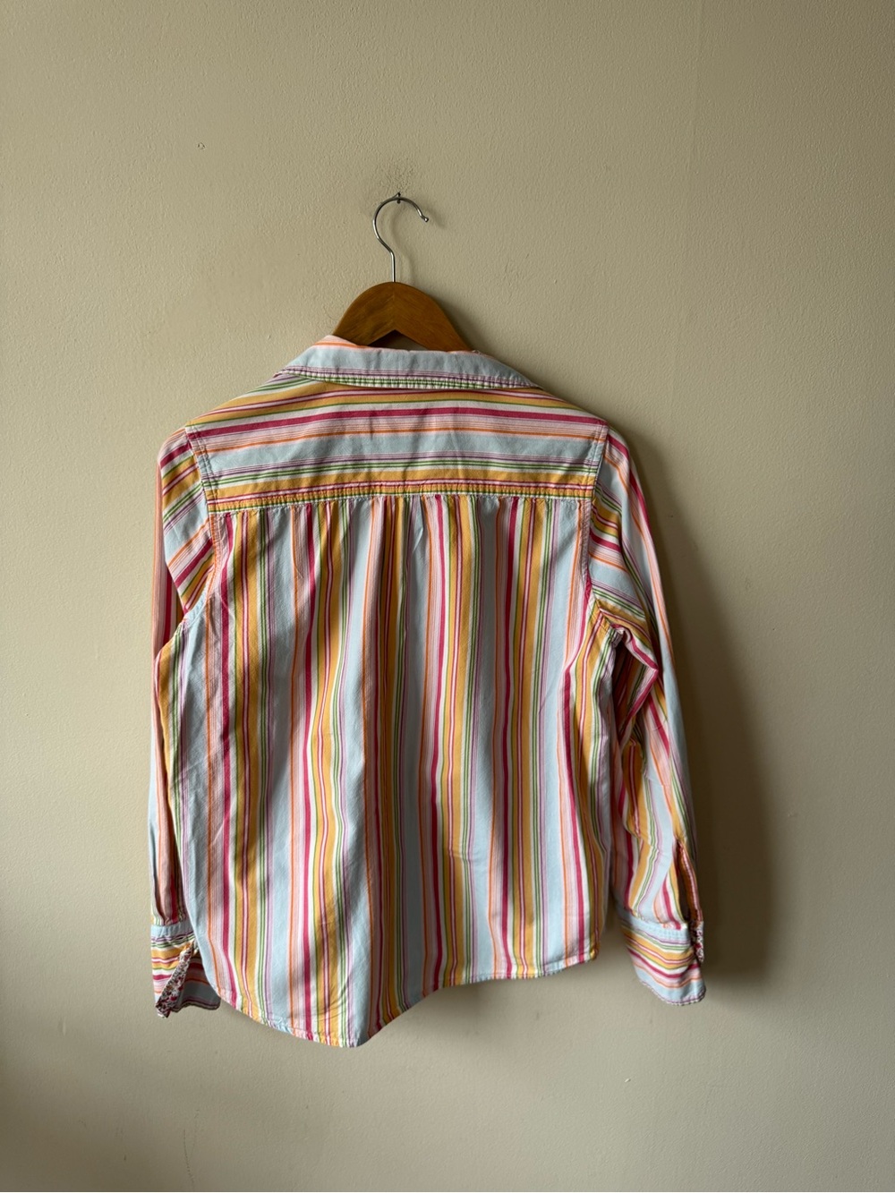 Orvis Multi-Color Striped Button-Down Shirt - Picture 8 of 8